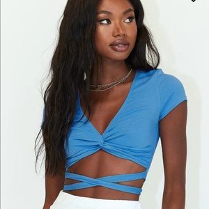 Princess Polly Aiden Crop Top - Size 2